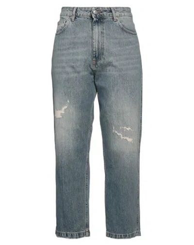 Vicolo Woman Jeans Blue Size Xs Cotton