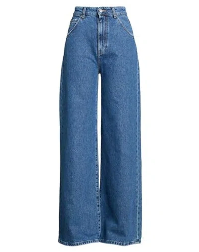 Vicolo Woman Jeans Blue Size Xs Cotton