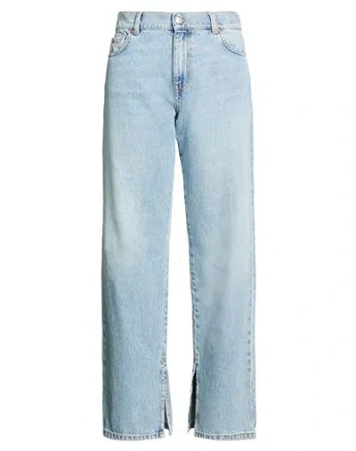 Vicolo Woman Jeans Blue Size Xs Cotton