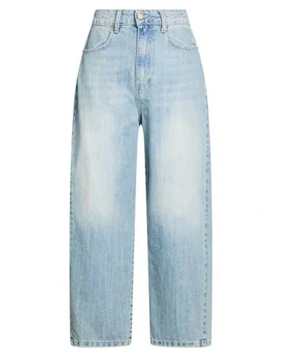 Vicolo Woman Jeans Blue Size Xs Cotton