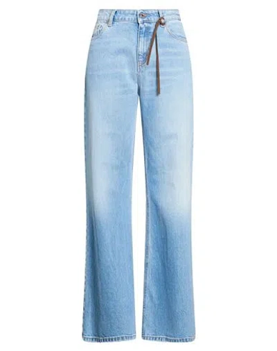 Vicolo Woman Jeans Blue Size Xs Cotton