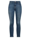 Vicolo Woman Jeans Blue Size Xs Cotton, Elastane In Blue