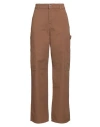 Vicolo Woman Jeans Cocoa Size L Cotton In Brown
