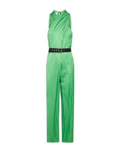 Vicolo Woman Jumpsuit Acid Green Size S Viscose