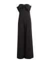 Vicolo Woman Jumpsuit Black Size S Polyester, Elastane