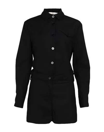 Vicolo Woman Jumpsuit Black Size S Polyester, Viscose, Elastane