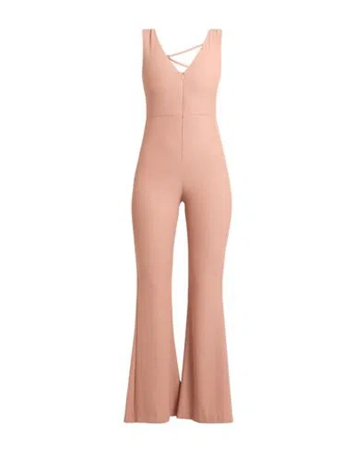 Vicolo Woman Jumpsuit Blush Size S Polyester, Elastane In Pink