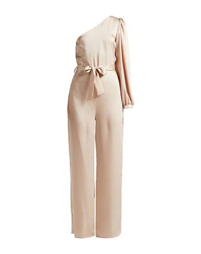 Vicolo Woman Jumpsuit Ivory Size S Polyester In White
