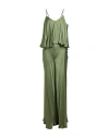 Vicolo Woman Jumpsuit Military Green Size M Viscose