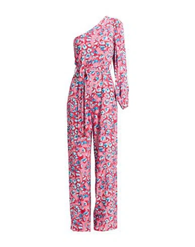Vicolo Woman Jumpsuit Pink Size M Polyester
