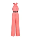 Vicolo Woman Jumpsuit Salmon Pink Size M Viscose