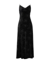 Vicolo Woman Maxi Dress Black Size M Polyester, Elastane In Black
