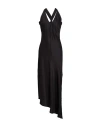 Vicolo Woman Maxi Dress Black Size M Polyester, Elastane