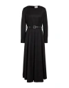 Vicolo Woman Maxi Dress Black Size M Polyester, Viscose, Elastane