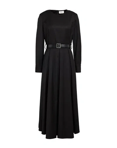 Vicolo Woman Maxi Dress Black Size M Polyester, Viscose, Elastane