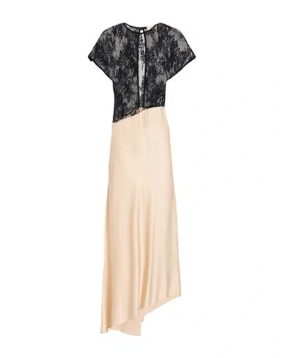 Vicolo Woman Maxi Dress Blush Size M Polyamide In Multi