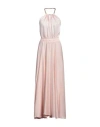 Vicolo Woman Maxi Dress Light Pink Size Onesize Polyester