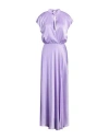 Vicolo Woman Maxi Dress Mauve Size M Polyester, Elastane In Purple