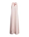 Vicolo Woman Maxi Dress Pink Size Onesize Polyester In Pink