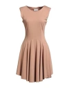 Vicolo Woman Midi Dress Blush Size L Viscose, Polyamide, Elastane In Pink