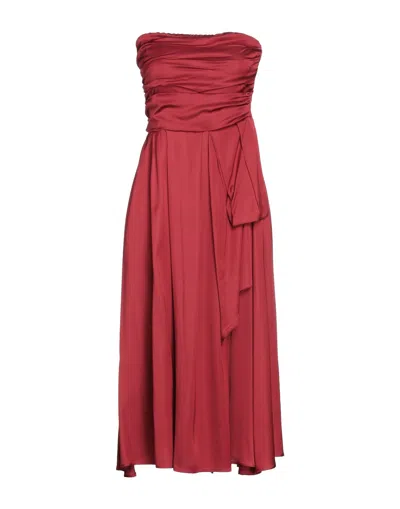 Vicolo Midi Dresses In Red