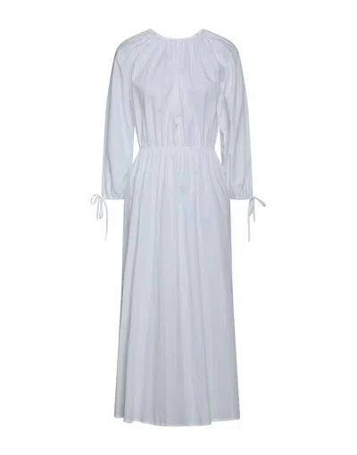 Vicolo Midi Dresses In White