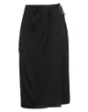 Vicolo Woman Midi Skirt Black Size M Viscose