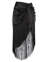 Vicolo Woman Midi Skirt Black Size M Viscose