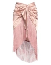 Vicolo Woman Midi Skirt Blush Size M Viscose In Pink