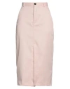 Vicolo Woman Midi Skirt Blush Size S Polyester, Elastane In Pink