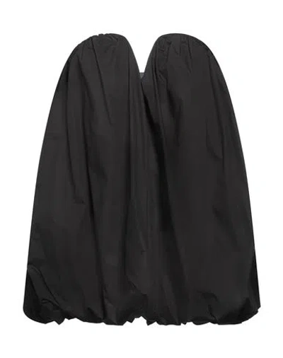 Vicolo Woman Mini Dress Black Size M Cotton