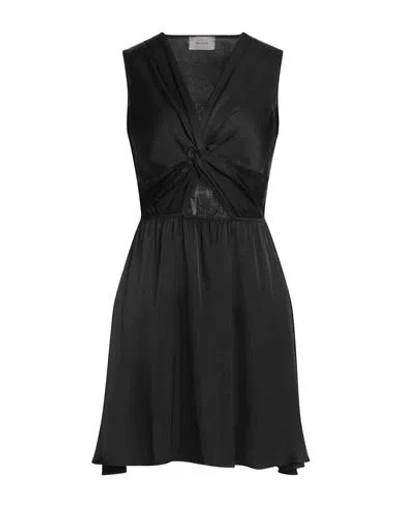 Vicolo Woman Short Dress Black Size Onesize Viscose