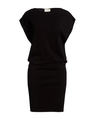 Vicolo Woman Mini Dress Black Size Onesize Viscose, Polyester