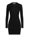 Vicolo Woman Mini Dress Black Size Onesize Viscose, Polyester