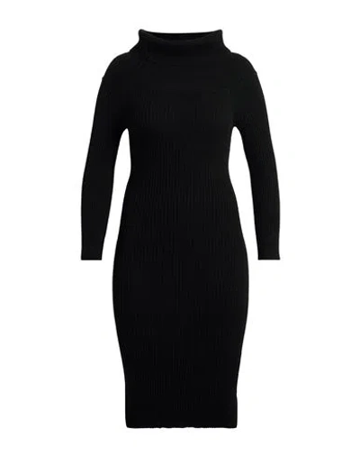 Vicolo Woman Mini Dress Black Size Onesize Viscose, Polyester, Nylon