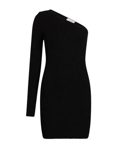 Vicolo Woman Mini Dress Black Size Onesize Viscose, Polyester, Nylon