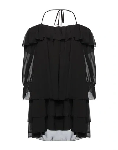 Vicolo Woman Short Dress Black Size S Polyester
