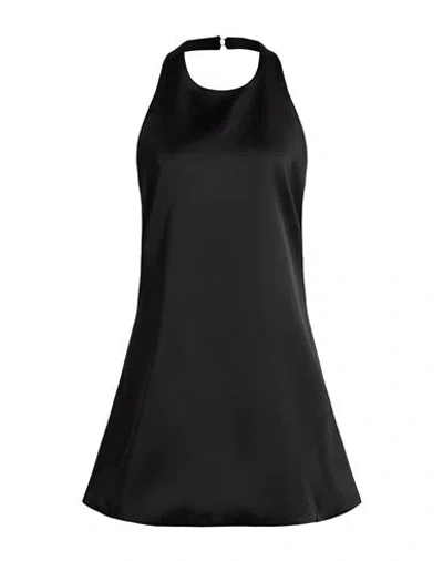 Vicolo Woman Mini Dress Black Size S Polyester, Elastane