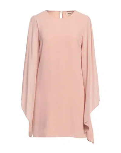 Vicolo Woman Mini Dress Blush Size S Polyester In Pink