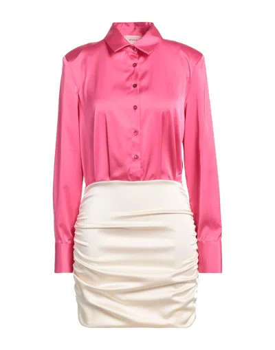 Vicolo Short Dresses In Pink