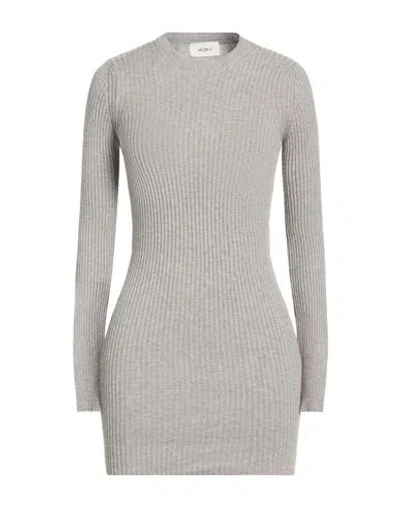 Vicolo Woman Mini Dress Light Grey Size Onesize Acrylic, Wool, Alpaca Wool In Gray