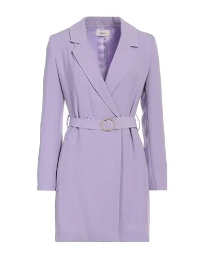Vicolo Woman Short Dress Lilac Size M Polyester In Purple