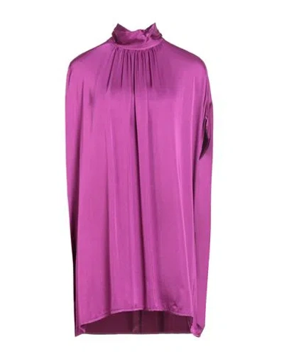 Vicolo Woman Mini Dress Mauve Size Onesize Viscose In Purple