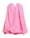Vicolo Woman Mini Dress Pink Size M Cotton