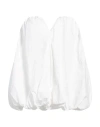 Vicolo Woman Mini Dress White Size M Cotton In White