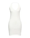 Vicolo Woman Mini Dress White Size Onesize Viscose, Polyester