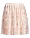 Vicolo Woman Mini Skirt Beige Size Onesize Polyester
