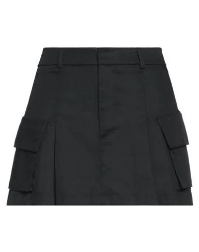Vicolo Woman Mini Skirt Black Size L Polyethylene, Elastane