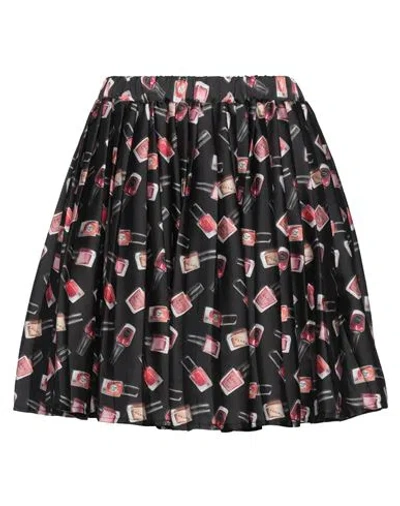 Vicolo Woman Mini Skirt Black Size Onesize Polyester