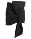 Vicolo Woman Mini Skirt Black Size S Cotton In Black
